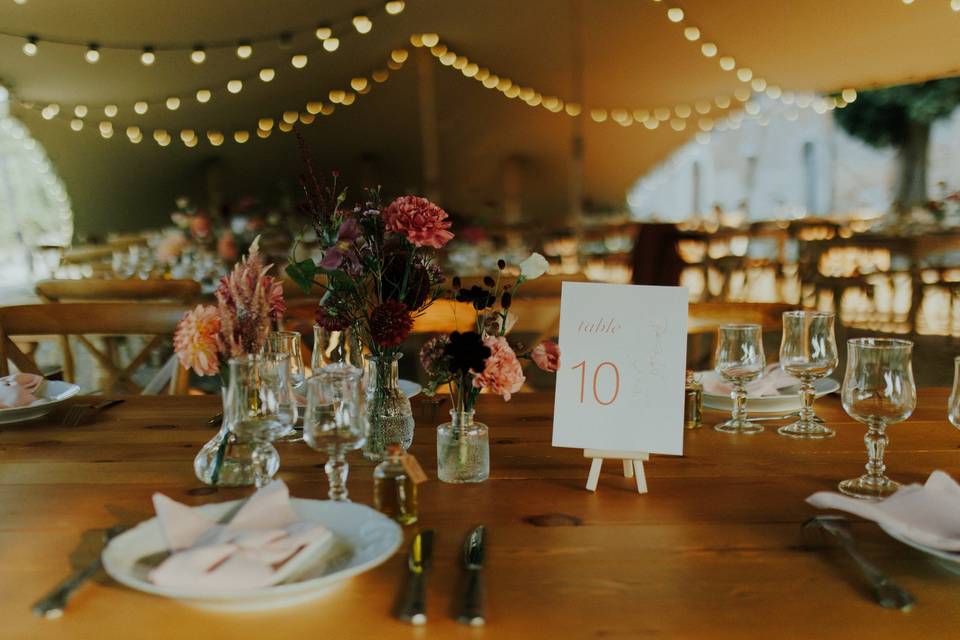 Détail table