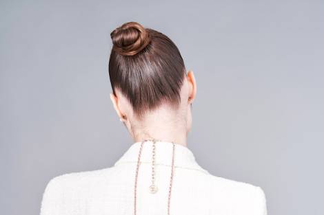 Coiffure chignon classique