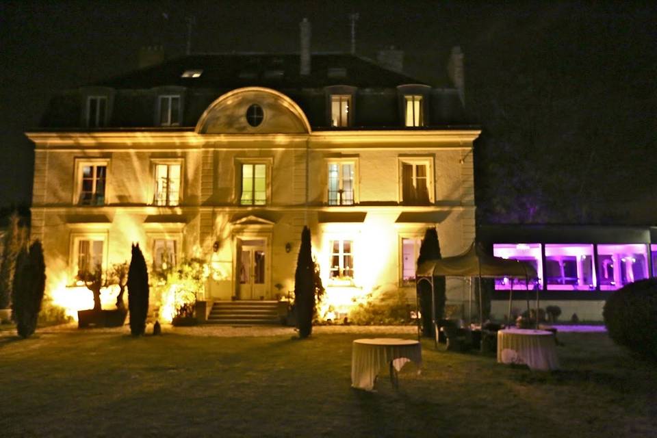 Vue nuit Manoir