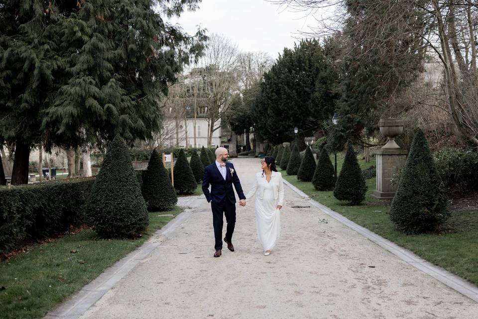 Couple abbaye de Saint-Maur