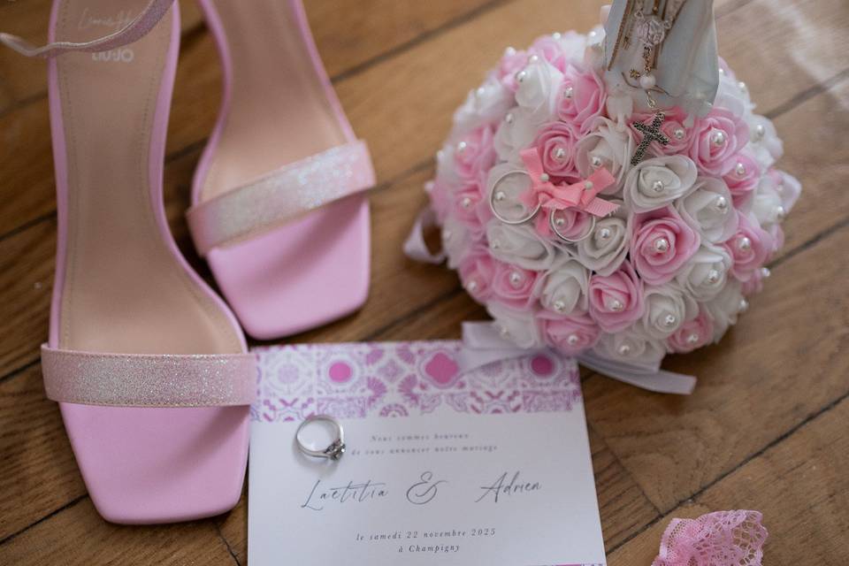 Préparatifs mariée