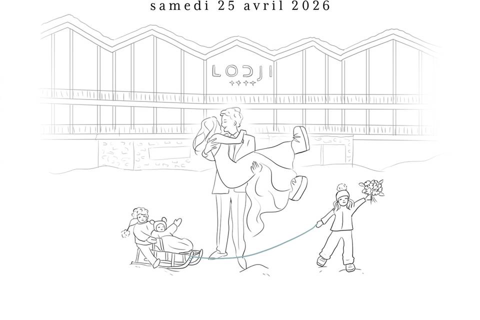 Faire part illustration