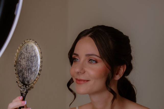 Makeup + coiffure bride