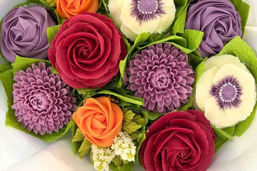 Bouquet cupcake