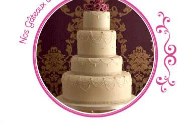 Wedding Cake Gironde Gateau De Mariage Piece Montee