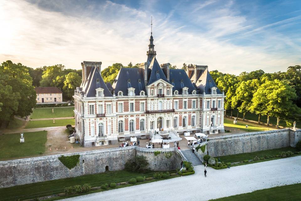 Chateau de Baronville (drone)