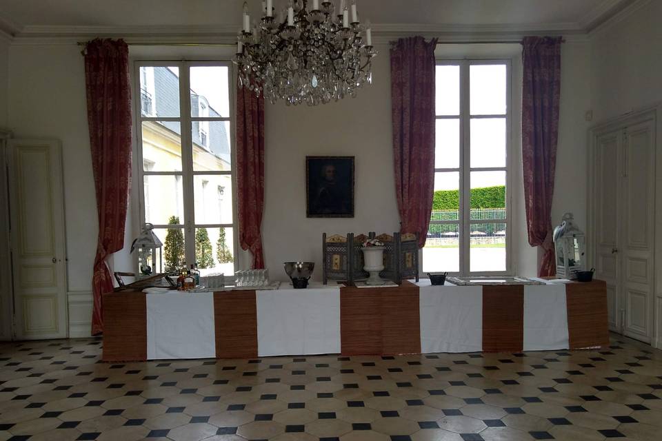 Salon Louis XVI vin d'honneur