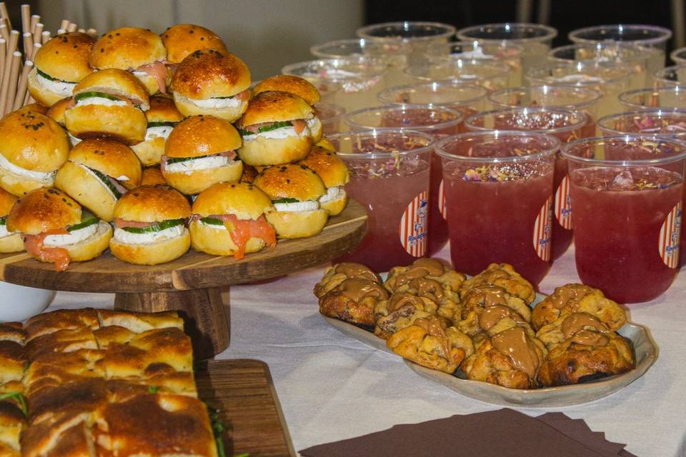 Buffet sucré, salé & mocktails