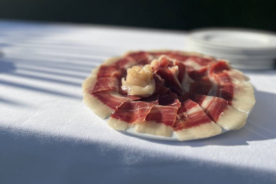 Découpe de jambon Pata negra