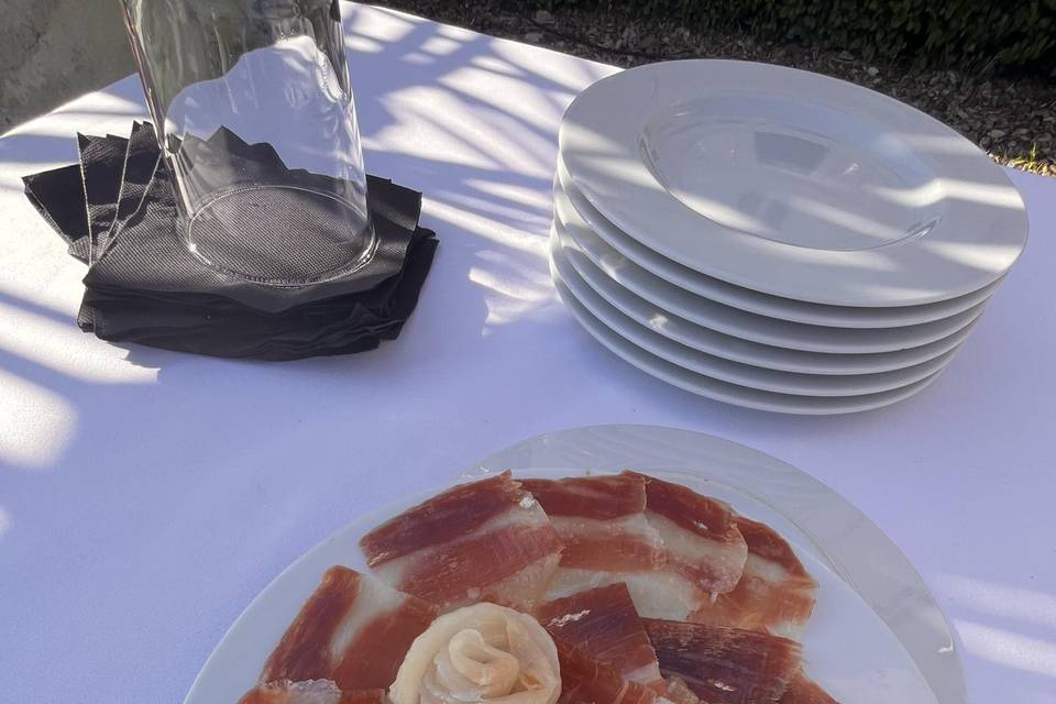 Découpe de jambon Pata negra