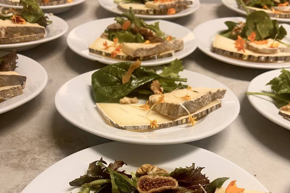 Exemple assiette de fromage