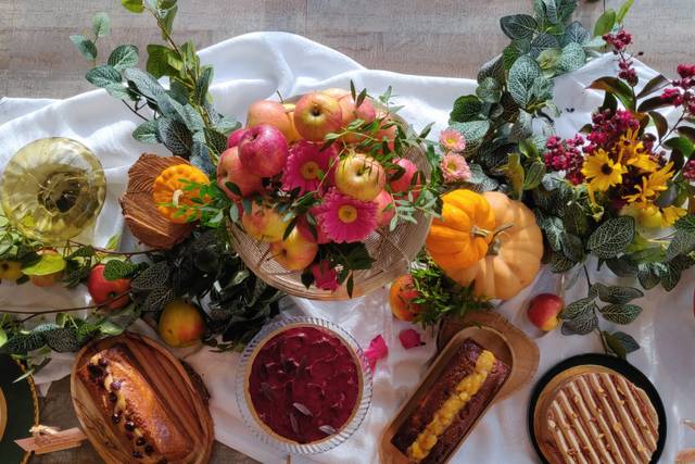 Buffet daux saveurs d'Autoomne