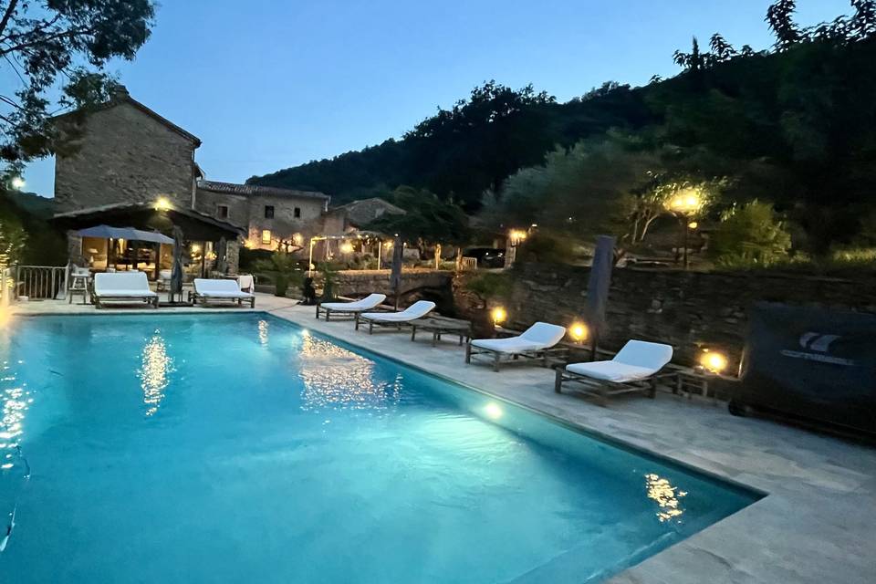 Piscine chauffée 16m/6m