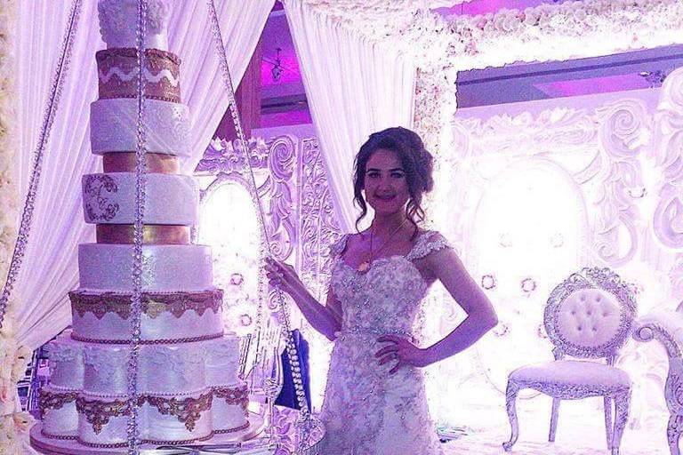 Wedding Cake suspendu Luxury