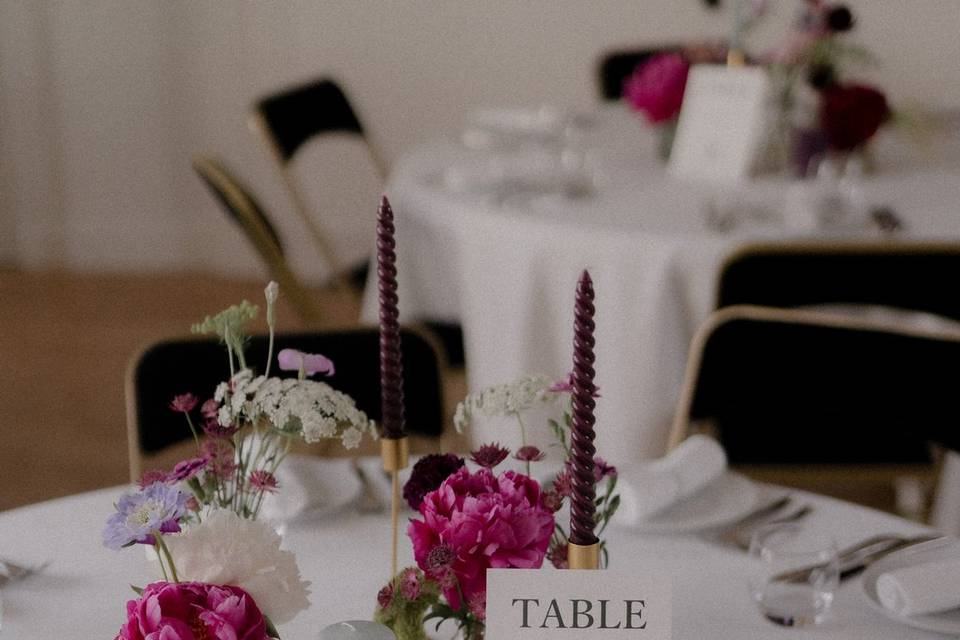 Art de la table mariage