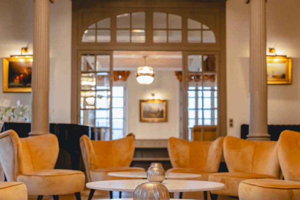 Salon coin cheminée