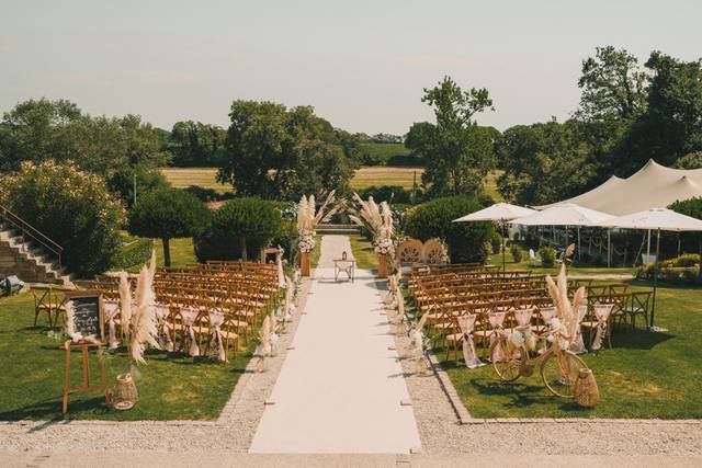 Cérémonie jardins