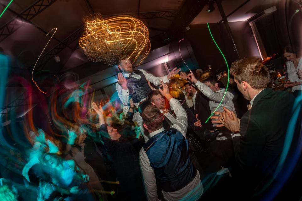 La piste de danse est en feu