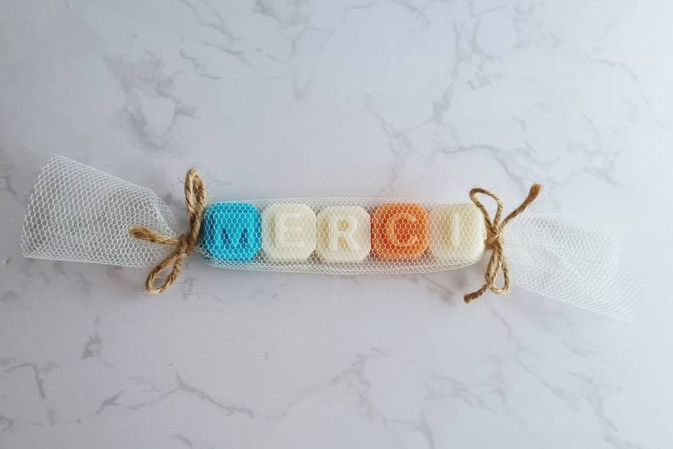 Mini Fondants lettres