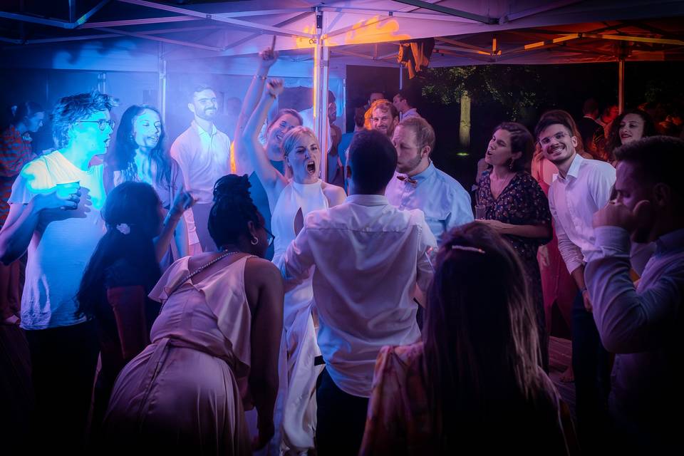 La piste de danse est en feu