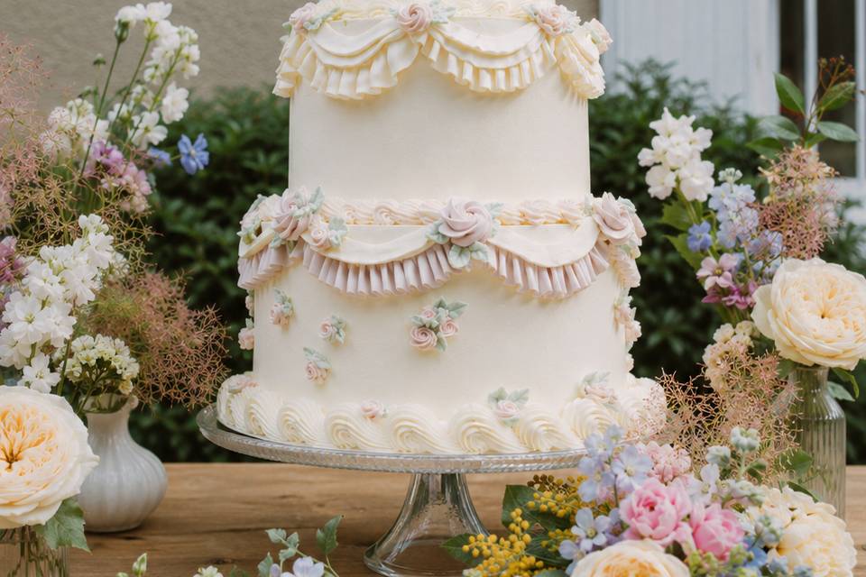 Wedding cake vintage