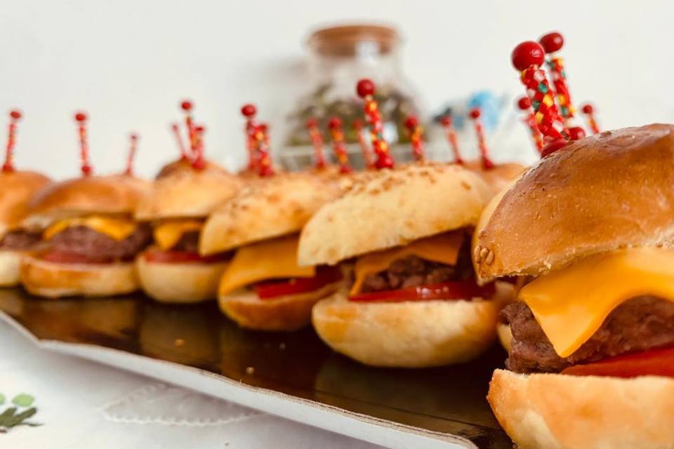 Mini burgers maison