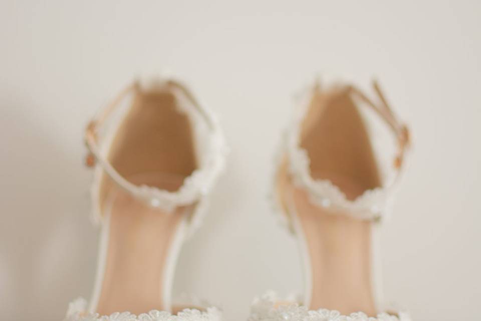 Détails - Chaussures mariée