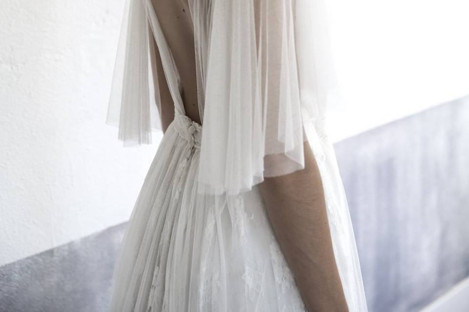Robe de mariée courte
