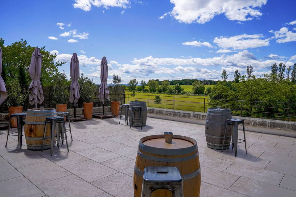 Terrasse vue
