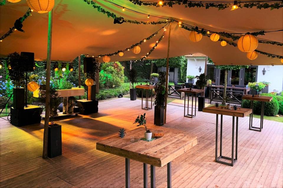 Tente stretch avec plancher