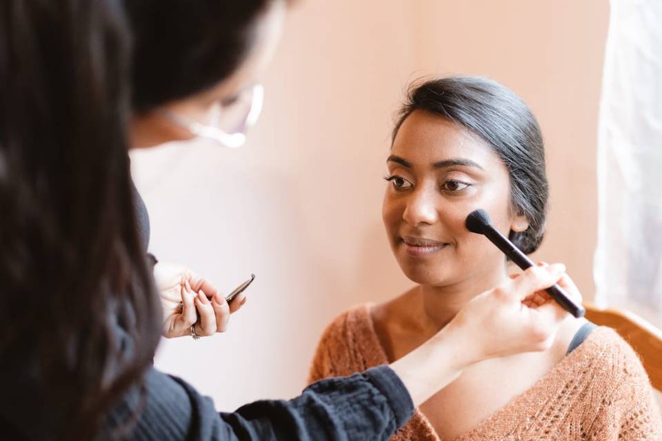 Maquillage mariée Coralie