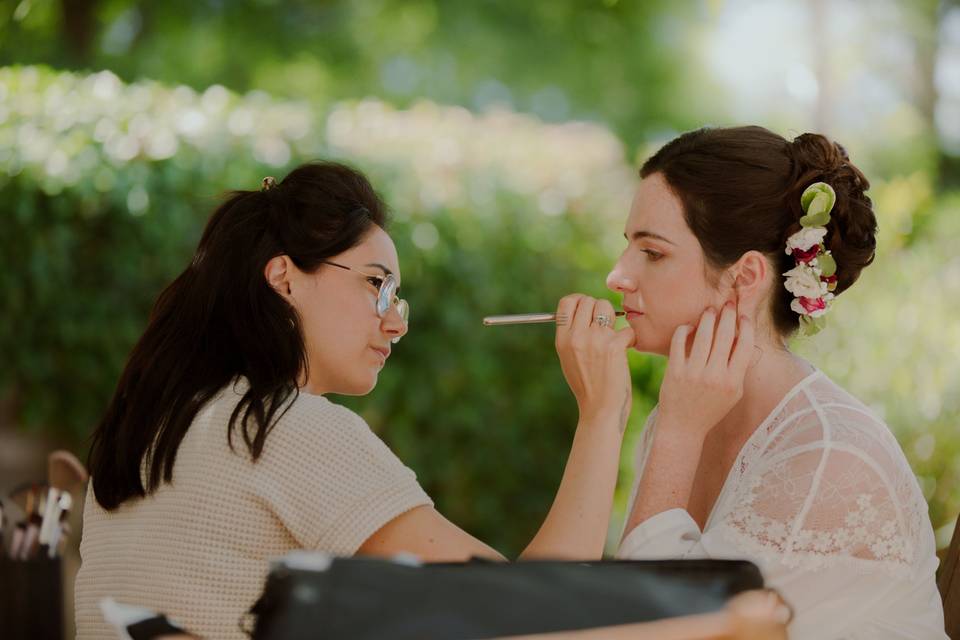 Maquillage Mariée Émilie