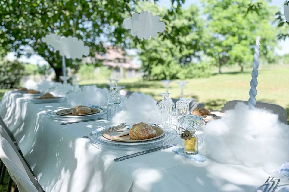 Table sur le thème nuage