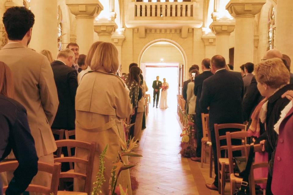 L'entrée de la mariée