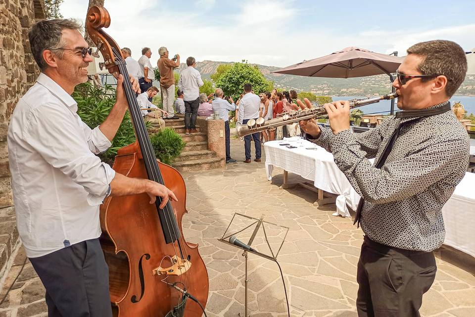 Mariage en bord de mer