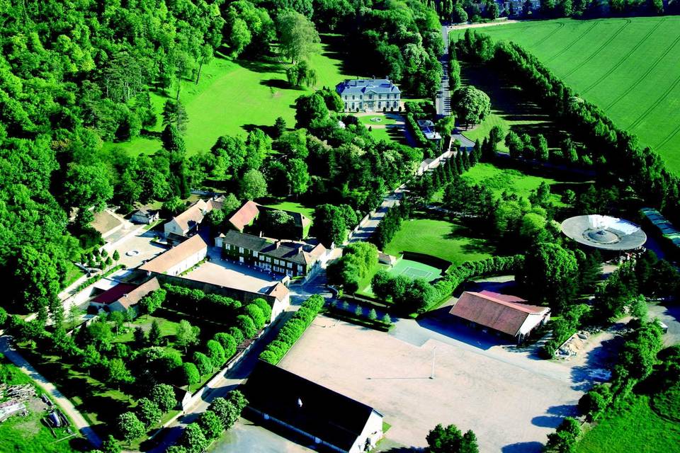 Vue aérienne