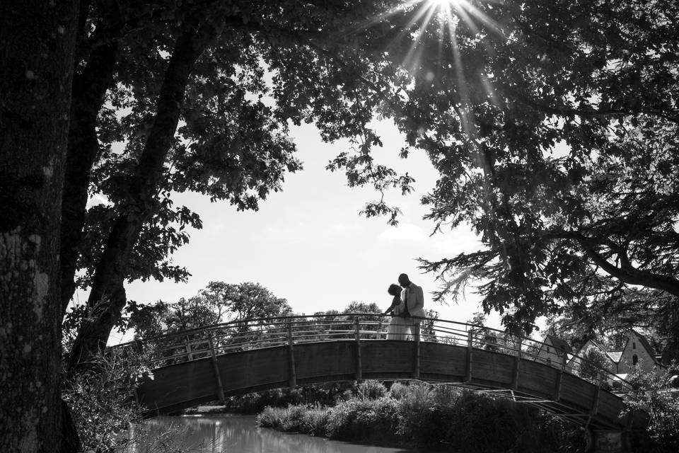 Contre jour pont