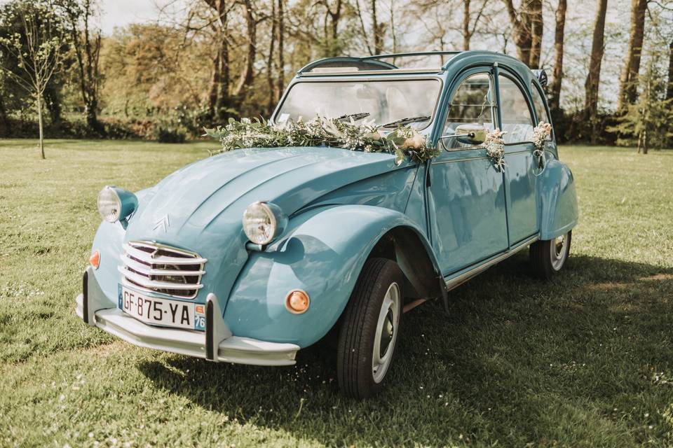 Mariage 2cv