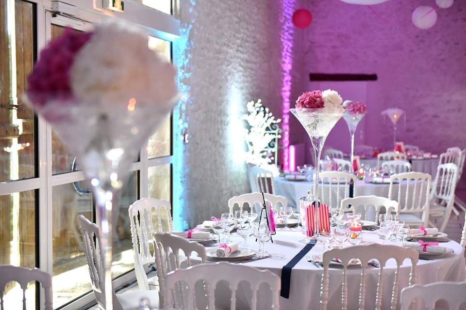 Mariage fuschia