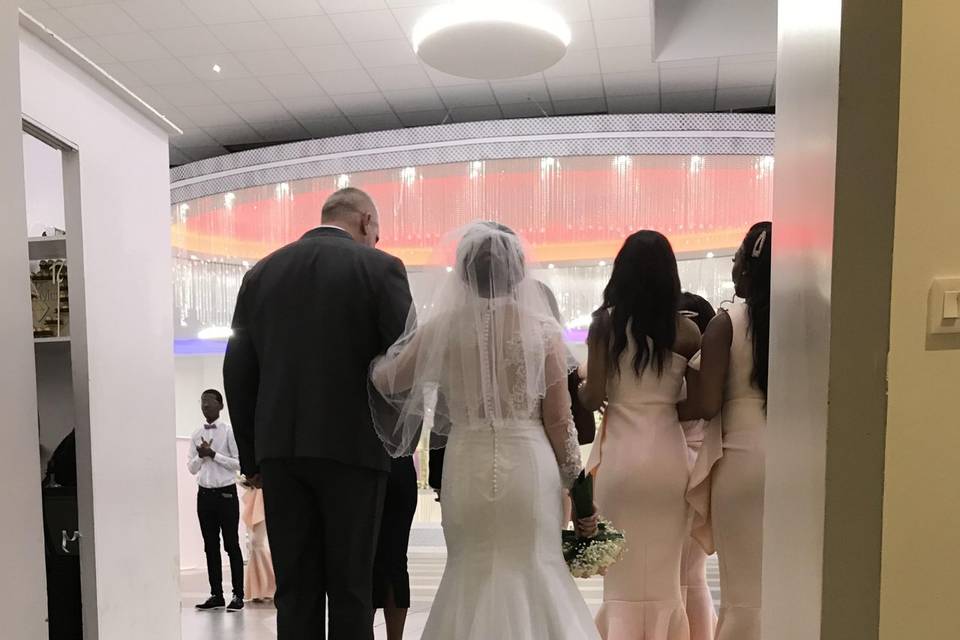 Entrée de la mariée