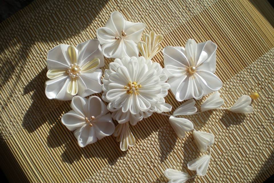 Kanzashi wedding