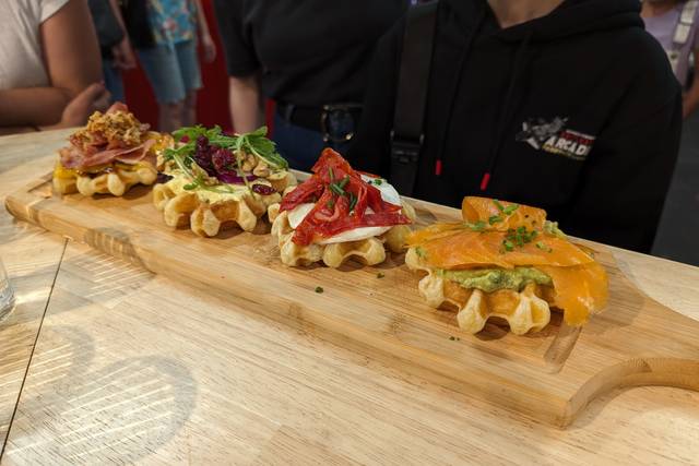 Gaufres tapas