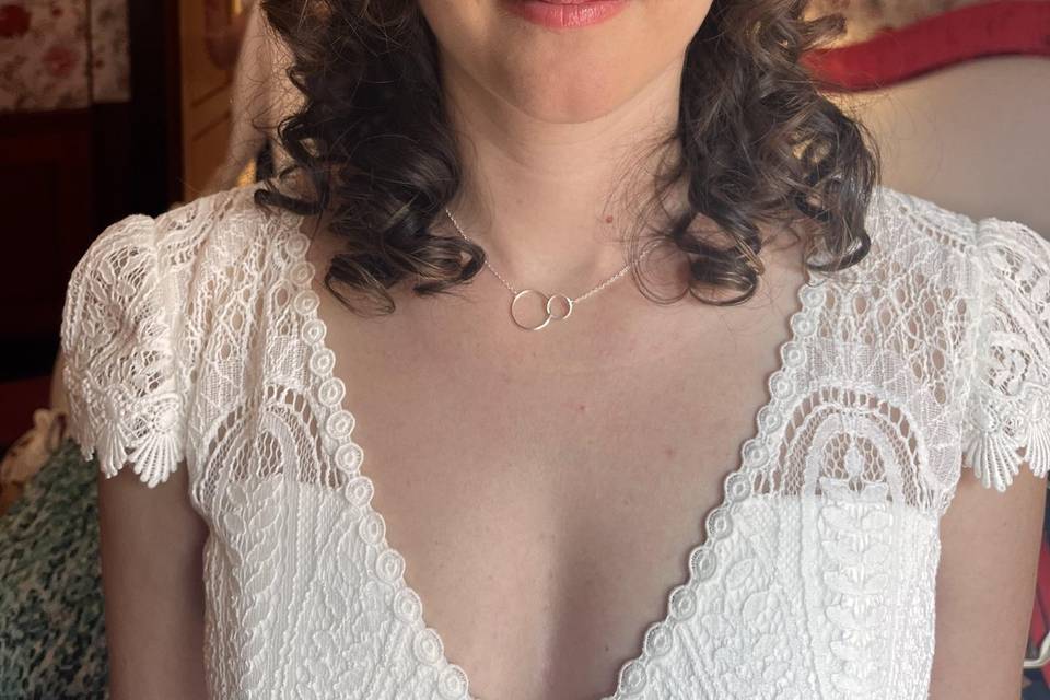 Maquillage mariée naturel