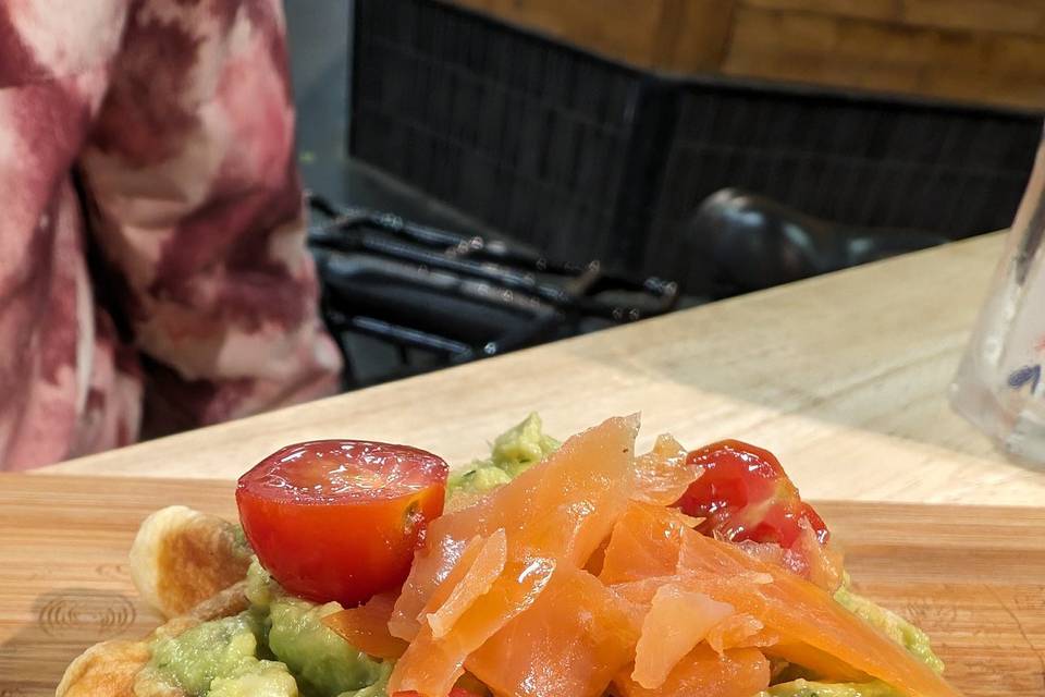 Gaufre tapas