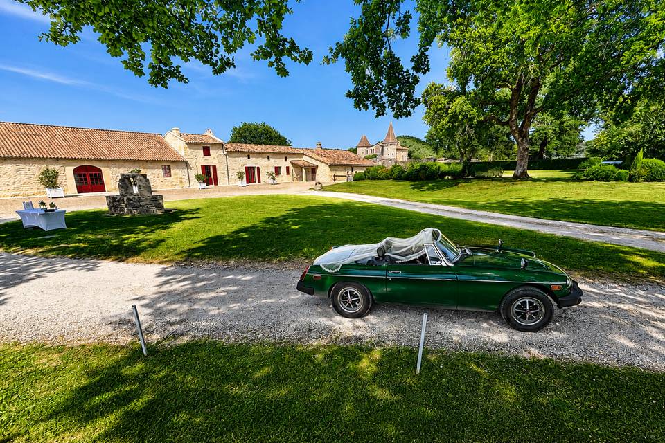 Voiture des mariés