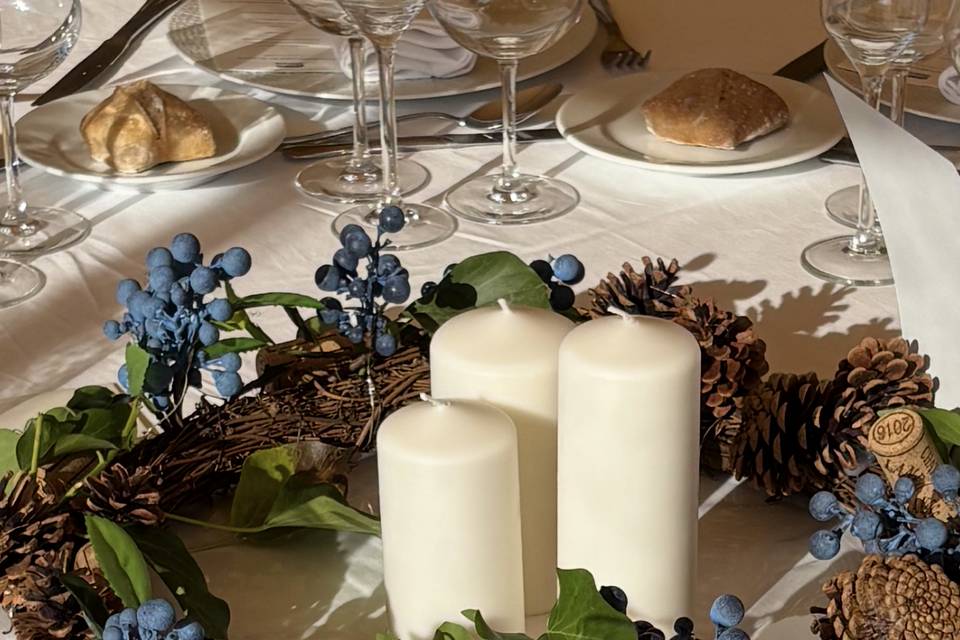 Elegant centre de table