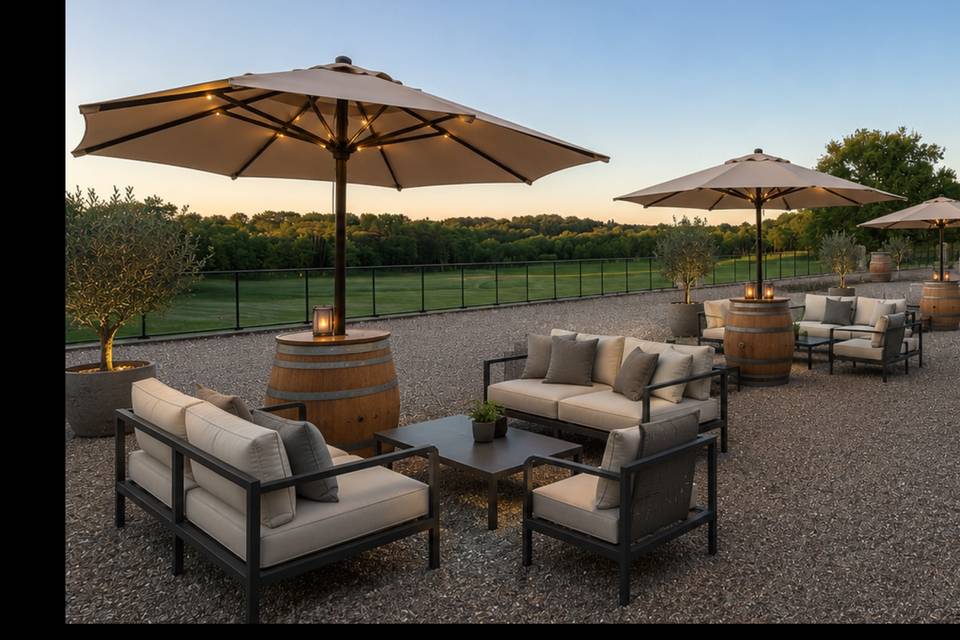 Terrasse aménagée