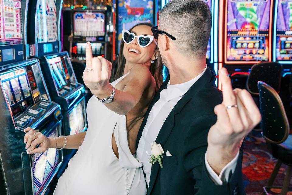 Mariage à Downtown Vegas