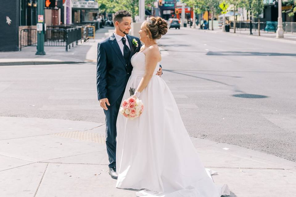 Mariage à Downtown Vegas