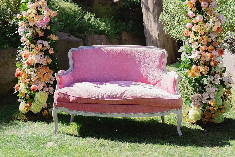 Location sofa mariage